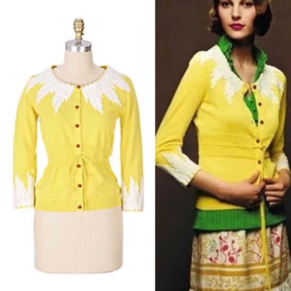 Anthropologie Sweaters - Anthropologie Moth Wisteria cardigan sweater